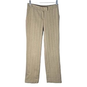 Missoni suit office pants trousers straight leg neutral tone wool blend size XS